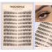 Natural Wispy Lash Clusters | C Curl Eyelash Extensions - 180pcs DIY Cat Eye Lashes by TOOCHUNAG - Buy Online on GoSupps.com