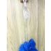 Long Handle Loofah Back Scrubber for Shower - Exfoliating Bath Body Brush for Men and Women - Soft Nylon Mesh Sponge On a Stick - 2 Pack Blue - Buy Online on GoSupps.com