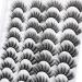 JIMIRE False Eyelashes Natural Cat Eye Faux Mink Lashes 4 Styles Mixed Fluffy Volume Eyelash Pack 16 Pairs 16 Pairs - 4 Styles - Buy Online on GoSupps.com