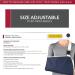 OTC Cradle Arm Sling with Thumb Loop - Reversible Universal Design for Left/Right Shoulder - International Shipping Available - Buy Online on GoSupps.com