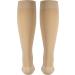NuVein Medical Compression Stockings for Men & Women | 15-20 mmHg Knee Length Open Toe Beige - Large | International Shipping - Buy Online on GoSupps.com