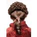Shop Quality Wig Me Up GFW 1617-10 Renaissance & Baroque Curly Brown Braid for Noblemen & Noblewomen International Shipping Available - Buy Online on GoSupps.com