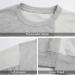 Surenow Men's Patchwork Crewneck Sweatshirt - Lightweight Terry Long-Sleeve Pullover Shirt for Casual Workouts - Grey, Medium - Buy Online on GoSupps.com