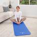 ProsourceFit Extra Thick Blue Yoga Pilates Mat 1/2 - Premium Exercise Mat - Buy Online on GoSupps.com
