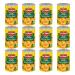 DEL MONTE Lite Apricot Halves in Extra Light Syrup, Canned Fruit, 12 Pack, 15 oz Can