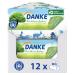 Thanks handkerchiefs in the rectangular box 4 -layer - 12 x 80 pieces - paper handkerchiefs made of 100 % recycling paper environmentally friendly dermatologically tested 960 pieces (1 Pack)