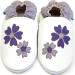 Buy 4 Pairs of MiniFeet Premium Soft Leather Baby Shoes, Get 1 Free! Violet Flowers Toddler Shoes, 0-6 Months to 4-5 Years - Buy Online on GoSupps.com