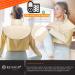 Kesser Electric Heating Pillow for Shoulder Neck & Back - 3 Temperature Levels Remote Control Washable Beige - 100W with Auto Shut-Off - Buy Online on GoSupps.com