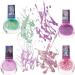 Disney Frozen Non-Toxic Peel-Off Nail Polish Set for Girls - 18 Pcs with Shimmery Colors, Nail Gems - Perfect for Parties & Makeovers - Buy Online on GoSupps.com