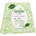 Simple Bath and Body Pamper Moisturising Collection Kind to Skin with a Soft Cotton Body and Face Cloth Gift Set Festive Gifts for Women Piece of 5 - Buy Online on GoSupps.com