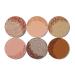Juvia's Place Sand Orange Bronze Eyeshadow Palette - 6 Shades of Professional Eye Makeup - Buy Online on GoSupps.com