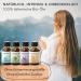 Woodfjord Bio Classic Sauna Infusion Set | Thermometer Hygrometer & 4 Organic Fragrances | Authentic Sauna Experience - Buy Online on GoSupps.com
