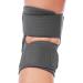Mueller Comfort Plus Self-Adjusting Hinged Knee Brace - Gray, L/XL - Men and Women - 1 Pack - Buy Online on GoSupps.com