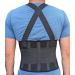 Adjustable Lower Back Brace with Suspenders - XL | Back Support Belt for Men & Women - Ideal for Heavy Lifting & Industrial Activities - Buy Online on GoSupps.com
