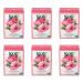 Wild Rose Bar Soap by SoF Body Care (Formerly South of France Body Care) | Triple-Milled Soap with Shea Butter + Essential Oils | Vegan  Non-GMO Body Soap | 6 oz Bar | 6 Bars Wild Rose 6 Bars