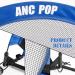 Portable Pop Up Soccer Goal Net Set with Accessories - 2.5ft Blue | For Kids & Adults Training and Backyard Play | Carrying Case & Training Cones Included - Buy Online on GoSupps.com