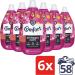 Comfort Ultimate Care Fuchsia Passion Fabric Conditioner - 6x 870ml (348 washes) | 100% Recycled Plastic | Complete Clothes Protection - Buy Online on GoSupps.com