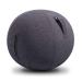 Vivora Luno Exercise Ball Chair, Chenille for Home Offices, Balance Training, Yoga Ball Max Charcoal