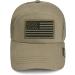 U-LIAN 2 PCS USA Flag Patch | Tactical Morale Patch | Embroidered American Flag | Hook Loop Fastener | Army Green | 2PC - Buy Online on GoSupps.com