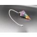 7 Chakra Orgone Dowsing Pendulum - Handcrafted Healing Crystal Point for Scrying & Witchcraft Supplies - Buy Online on GoSupps.com