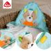 Fehn Bath Towel Sleeping Forest | Hooded Baby Towel with Fox - Soft Cotton Poncho for Infants & Toddlers (0+ Months) | 80 x 80 cm Bathing Towel - Buy Online on GoSupps.com
