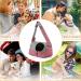 Flovippet Sling for Dogs & Cats | Breathable Dog Carrier Bag for Small Dogs (5kg) - Perfect for Outdoor Trips - Soft & Comfortable (Pink) - Buy Online on GoSupps.com