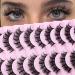 Eyelash Extensions Clusters Lashes C D Curl B&Q LASH Mega (D-9-15MM)