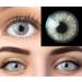 Glamlens Keira Gray gray + container |Very strongly covering natural gray contact lenses colored |Colored silicone hydrogel |1 pair (2 pieces) |Dia 14.20 |With strength -1.50 diopters -1.5 diopttria 8.7 millimeters 14.20 millimeters 2.0