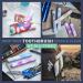 UnicomT 8-Piece Travel Toothbrush Case with Drainage Holes - Portable Plastic Holders for Camping Trips & Daily Use (Assorted Colors) - Buy Online on GoSupps.com