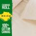 U.S. Art Supply 36 x 6 Yard Canvas Roll - 100% Cotton 7oz Unprimed Artist Painting - Buy Online on GoSupps.com