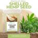 Healthworks Canadian Shelled Hemp Seeds (32oz/2lb) - Omega 3 & 6, Fiber, Protein - All-Natural - Packaging May Vary - Buy Online on GoSupps.com