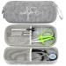 Stethoscope Case for 3M Littmann Classic III Stethascope Case Compatible for Lightweight II Stethascope Box for Cardiology IV StethoscopeS.E. Travel Carrying Storage Bag for Nurse Accessories (Grey)