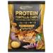 Ironmaxx vegan tortillas high protein - vegan cheese style 1x 60 g bag |Low of fat palm oil -free & gluten -free for snack lovers