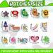 NICEVINYL 100Pcs Random Iron on Patches for Clothing - Assorted Funny Embroidered Appliques for DIY Clothes Repair - Buy Online on GoSupps.com
