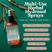 Peppermint Cooling Facial Mist & Scalp Refresher | 100% Pure Steam-Distilled Revitalizing Facial Spray Hydrates Tones Refreshes & Renews Skin Vegan Cruelty-Free 8oz (Peppermint) - Buy Online on GoSupps.com