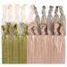 Kenz Laurenz Hair Ties No Crease Ribbon Elastics Ouchless Ponytail Holders Hair Bands 20 Blonde Ombre