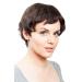 Shop Sassy Short Human Hair Wig - Dark Brown Women's Wig 105HH-4 | International Shipping Available - Buy Online on GoSupps.com