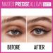 Maybelline Eyestudio Master Precise All Day Waterproof Liquid Eyeliner Makeup - Matte Black 0.034 oz - Buy Online on GoSupps.com