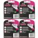 WILKINSON SWORD - Quattro For Women | Smooth Glide | Pack of 24 Razor Blade Refills - Buy Online on GoSupps.com
