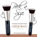 KESHIMA Flat Top Kabuki Foundation Brush - Premium Makeup Brush for Liquid, Cream, and Powder - Buffing, Blending, Flawless Face Brush - Buy Online on GoSupps.com