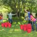 Tuahoo Yard Pong - Giant Outdoor Toss Game for Families, Tailgate, Beach, Camping - Includes Buckets and Balls - Fun Lawn and Backyard Game - Buy Online on GoSupps.com