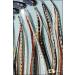 Grizzly Extensions Clip-In Feather Extensions | Natural & White for Brown Hair - Shop Now! - Buy Online on GoSupps.com