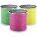 Rikimaru 8X Pro Braid Fishing Line 6LB-170LB  300yds-1000yds Fluo-Green Lemon Yellow Plum Pink Fluo-Green 50LB(0.35mm)-300Yds - Buy Online on GoSupps.com