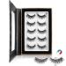 Premium Magnetic Eyelashes - 5 Pairs 5 Magnets Each 2D Drama Look | Vegan Reusable Sustainable | Luxury Collection Set with Storage Box - Buy Online on GoSupps.com