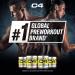 Cellucor C4 Original Pre Workout Powder - Sugar Free Preworkout Energy for Men & Women - 150mg Caffeine Beta Alanine Creatine - Pink Lemonade 60 Servings Workout Powder Pink Lemonade 30 Servings (Pack of 1) - Buy Online on GoSupps.com
