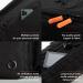 Fitdom Large Tactical Yoga Mat Sling Bag | Multiple Pockets, Easy Access & Organization | Fits Thick & Thin Mats | Expandable Compartment - Stores Up to 2 Blocks - Buy Online on GoSupps.com