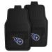FANMATS 8776 Tennessee Titans 2-Piece Heavy Duty Vinyl Car Mat Set, Front Row Floor Mats, All Weather Protection, Universal Fit, Deep Resevoir Design