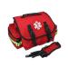 Lightning X Small EMT Medic First Responder Trauma EMS Jump Bag w/Dividers Red