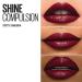 Maybelline Color Sensational Shine Compulsion Lipstick - Spicy Sangria 0.1 Ounce - Buy Online on GoSupps.com