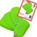 etreetowel Korean Asian Exfoliating Bath Washcloths Mitt Scrub for Body washcloth Glove Premium Viscose Rayon Towel Korea Made(4 pcs of Glove Exfoliating Mitts)